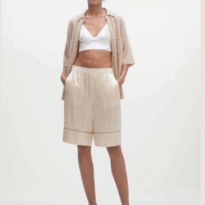 Naked Cashmere Claudette Shorts, XS, 100% Silk NWOT